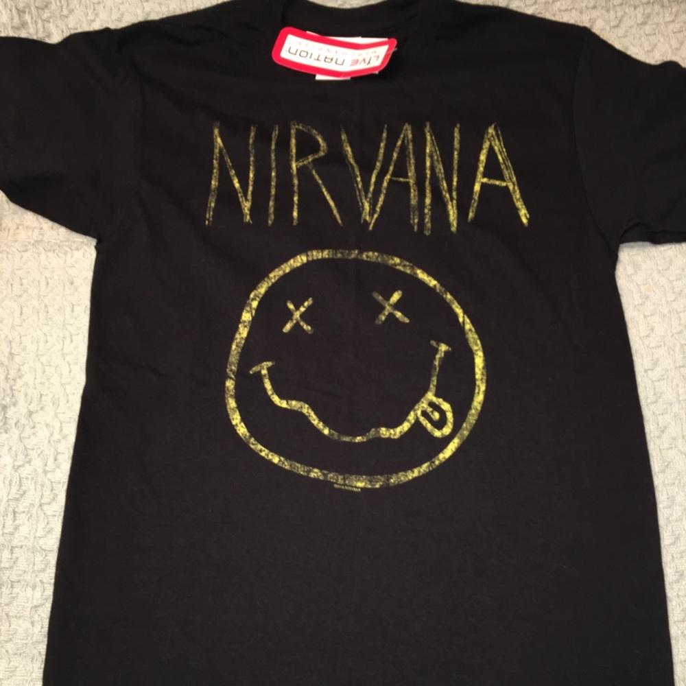 Live Nation Nirvana Tee Shirt Size Small